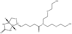 N-(Biotin)-N-bis(PEG1-alcohol)  