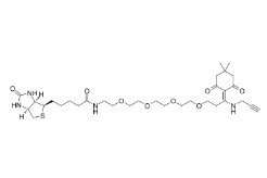 1802908-00-4,Dde Biotin-PEG4-alkyne