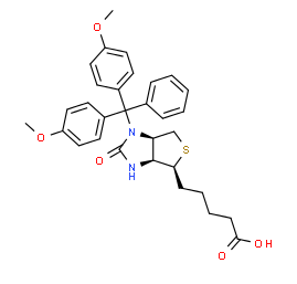 1'N-(4,4'-二甲氧基三苯甲基)生物素；1′N-(4,4′-Dimethoxytrityl) Biotin