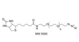 956494-20-5          Biotin-PEG-azide (MW 3400)	生物素-PEG23-叠氮化物	