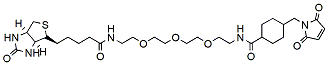 Mal-Cyclohexyl-PEG3-Biotin  