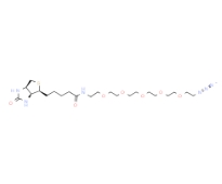 CAS号：1163732-89-5 ；Biotin-PEG5-N3