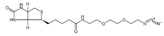 Biotin-PEG2-CH2CH2N3；945633-30-7；(+)-Biotin-PEG2-azide