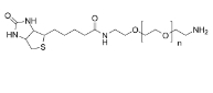 Biotin-nPEG-amine 生物素-n聚乙二醇-氨基 604786-74-5
