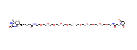 BIOTIN-十一聚乙二醇-马来酰亚胺丙酰胺；1334172-60-9；Biotin-PEG11-Mal