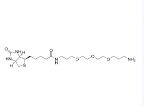 1374658-86-2	，Biotin-PEG3-（CH2）3-NH2 TFA salt,生物素-三聚乙二醇-亚甲基-氨基