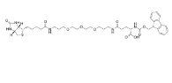 FMOC-GLN(BIOTINYL-PEG)-OH，CAS:817169-73-6，芴甲氧羰基-谷氨酰胺酸(生物素基-聚乙二醇)