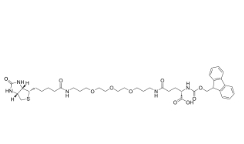[CAS 817169-73-6]，Fmoc-L-Gln(biotinyl-PEG)-OH 