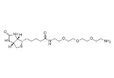 [CAS 359860-27-8]	，Amine-PEG3-Biotin ，(+)-生物素基 3,6,9-三氧杂十一碳二胺