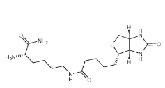 H-Lys(biotinyl)-NH₂	    61125-53-9	     赖氨酸(生物素基)-NH₂