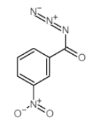 3-硝基苯甲酰基叠氮化物，Benzoyl azide, 3-nitro-，CAS:3532-31-8