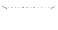 Azido-PEG3-S-PEG3-azide，cas:2055023-77-1