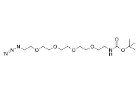 cas:940951-99-5，Azido-PEG4-NHBoc，叠氮-四聚乙二醇-叔丁氧羰基