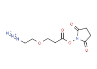 cas:1807530-06-8，Azido-PEG1-NHS ester，叠氮-一聚乙二醇-羟基琥珀酰亚胺