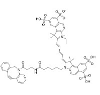 cas:1857352-95-4，Cy5.5 DBCO， Cy5.5标记二苯基环辛炔
