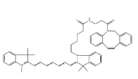 CAS号：2253710-45-9；CY7-二苯基环辛炔;二苯并环辛炔-CY7;CY7-二苯并环辛炔；DBCO-Cyanine7