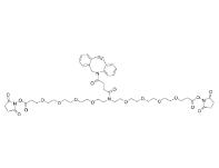CAS:2639395-38-1，DBCO-N-bis(PEG4-NHS ester)，二苯基环辛炔-N-bis(四聚乙二醇-琥珀酰亚胺酯)