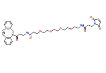 DBCO-NH-PEG4-maleimide，CAS:1480516-75-3，二苯基环辛炔-NH-四聚乙二醇马来酰亚胺