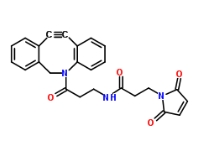 DBCO Maleimide，cas:1395786-30-7，二苯基环辛炔马来酰亚胺