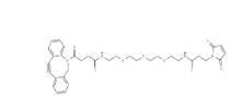 cas:2304684-04-4，DBCO-PEG3-MAL，二苯基环辛炔-三聚乙二醇-马来酰亚胺