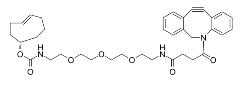 DBCO-PEG3-TCO，二苯基环辛炔-三聚乙二醇-点击化学