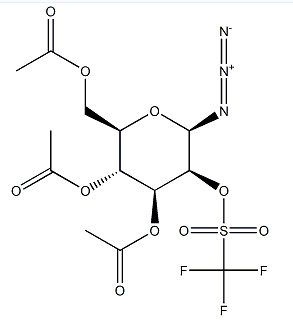 1159265-99-2；BETA-D-甘露糖基叠氮化物 3,4,6-三乙酸酯 2-(1,1,1-三氟甲烷磺酸酯)
