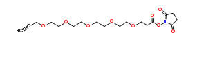 1393330-40-9；Propargyl-PEG5-NHS ester