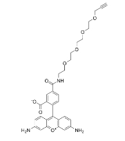 CAS号：2055103-66-5，Carboxyrhodamine 110-PEG4-alkyne，