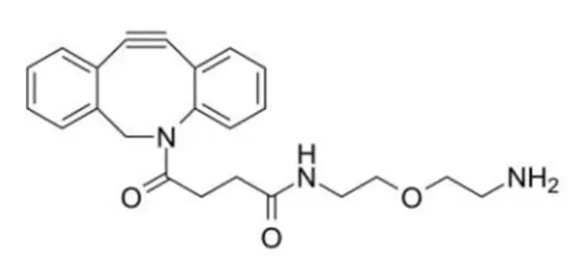 DBCO-PEG1-胺TFA鹽 