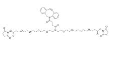 DBCO-N-bis(PEG4-acid)/cas:2639395-38-1