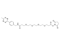 CAS:2143968-22-1 , Me-Tet-PEG4-NHS, 甲基四嗪-四聚乙二醇-活性酯