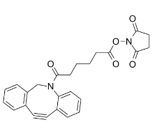 DBCO-C6-NHS ester，1384870-47-6 二苯基环辛炔-C6-羟基琥珀酰亚胺酯