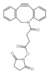 cas:1353016-71-3 ，DBCO-NHS Ester, 二苯基环辛炔-N-羟基琥珀酰亚胺 酯溶性点击化学试剂