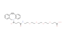 科研试剂CAS:1537170-85-6,DBCO-PEG4-acid,DBCO-PEG4-COOH
