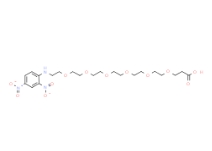 cas:1817829-84-7  ；DNP-PEG6-acid ；2,4-二硝基苯胺-六聚乙二醇-丙酸