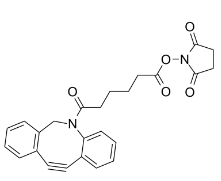 cas:1384870-47-6，DBCO-C6-NHS Ester, 二苯基环辛炔-C6-N-羟基琥珀酰亚胺