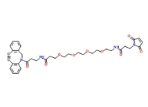cas:1480516-75-3,DBCO-PEG4-Maleimide,DBCO-PEG4-MAL 二苯基环辛炔-四聚乙二醇-马来酰亚胺
