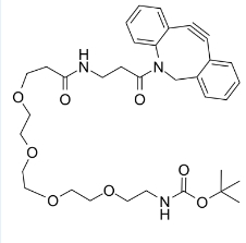 DBCO-PEG4-NH-Boc,1255942-12-1，二苯并环辛炔-四聚乙二醇-NH-Boc