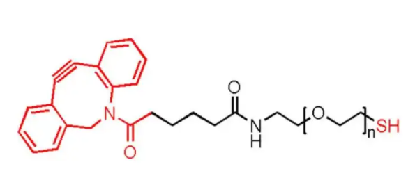 二苯并環辛炔-聚乙二醇-巰基  