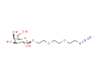 β-Gal-PEG3-叠氮化物	 