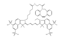 Cy5.5 DBCO，cas:1857352-95-4 ，Cy5.5标记二苯基环辛炔