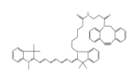 CY7-二苯基环辛炔;二苯并环辛炔-CY7;CAS号：2253710-45-9；CY7-二苯并环辛炔，DBCO-Cyanine7，