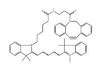 CY5-二苯基环辛炔;CAS号：2182601-71-2；CY5-二苯并环辛炔；Cyanine5 DBCO