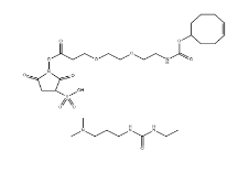 TCO-PEG2-Sulfo-NHS ester ，2353409-48-8 ，反式环辛烯-二聚乙二醇-磺基-活性酯