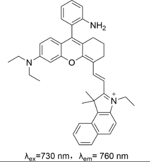 半花菁染料NRh-760-NH2  