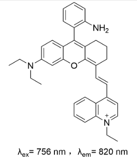 半花菁染料 NRh-820-NH2  