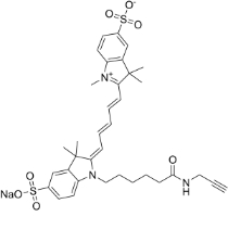 Sulfo-Cy5 alkyne；1617497-19-4；二磺基-Cy5炔