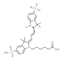 Sulfo-CY3-COOH；1121756-11-3；磺酸基-Cy3 羧酸