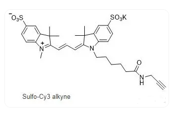 水溶性花菁染料CY3標記炔烴  