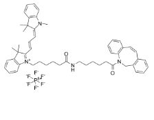 Cy3 DBCO，2692677-79-3，花青素Cy3-二苯并环辛炔，Cyanine3-DBCO